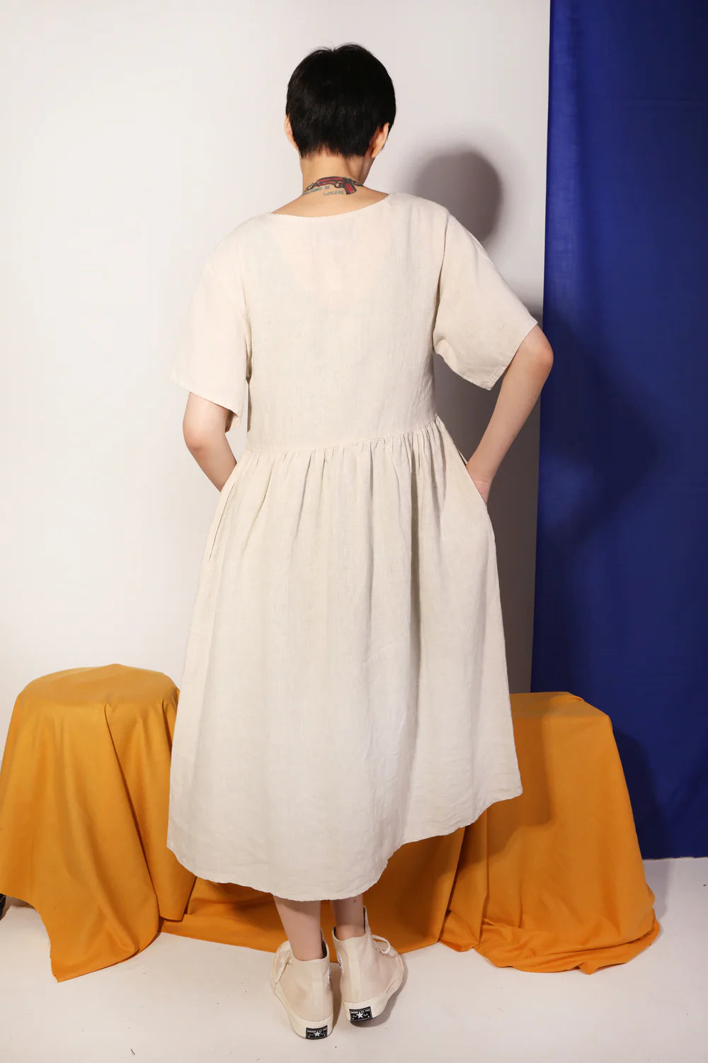 Mitch Dress in Stone | LF Markey