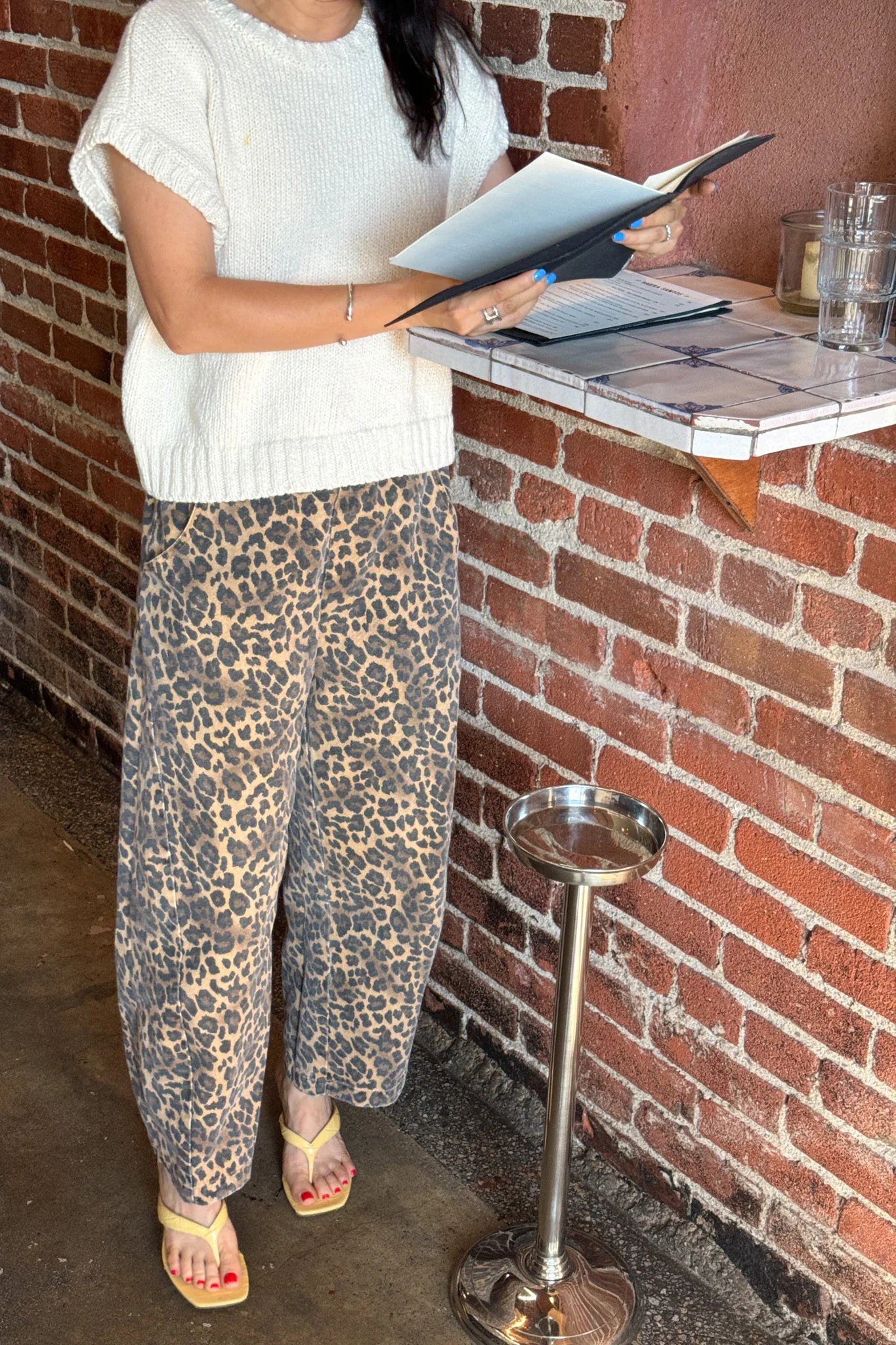 The Arc Pant in Leopard | Le Bon Shoppe