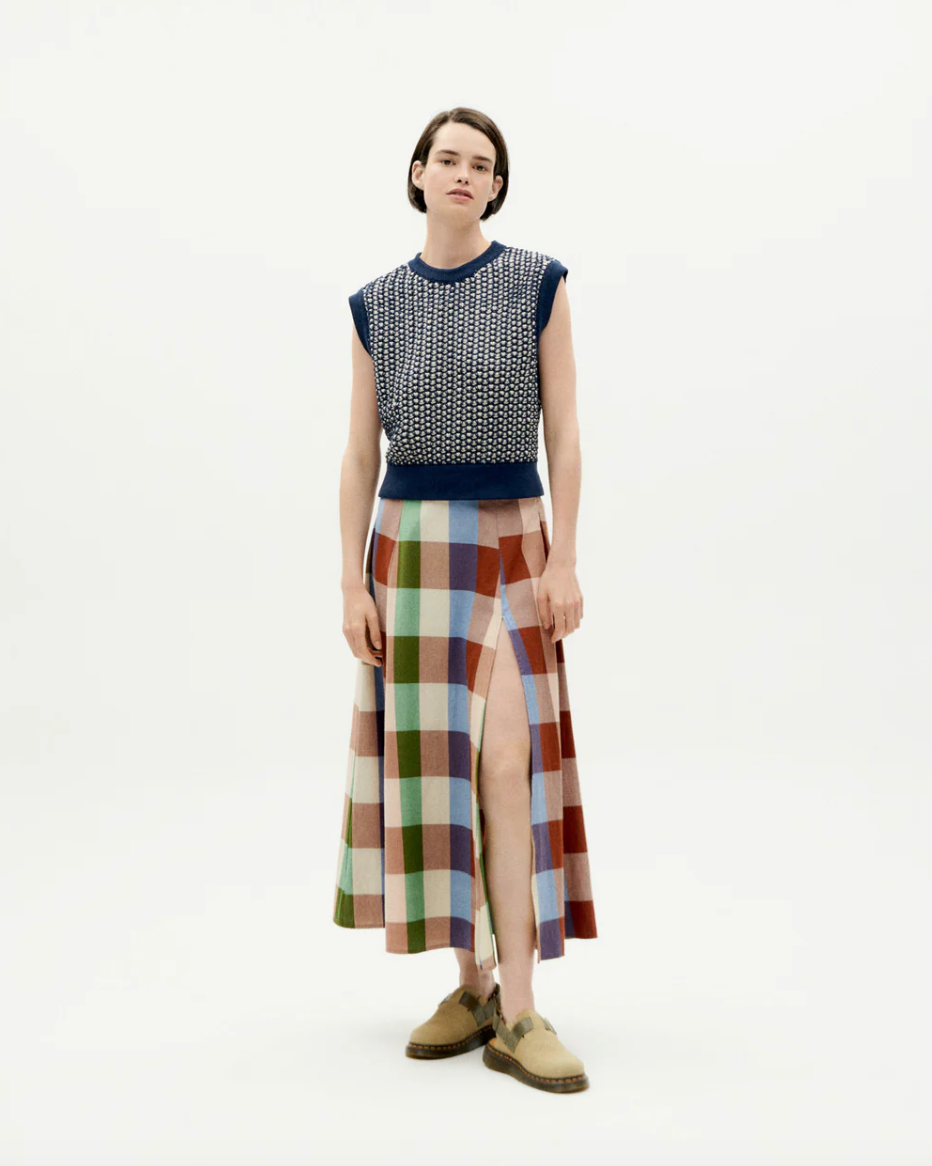 Tora Skirt in Colorful | Thinking Mu