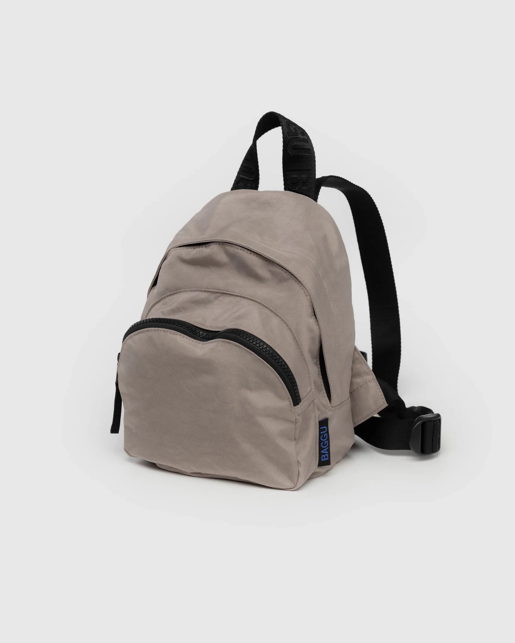 Mini Nylon Backback in Dove | Baggu Fall '24